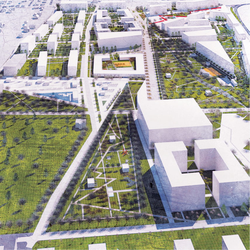 Nowa dzielnica | Kobierzyn | Praca kursowa